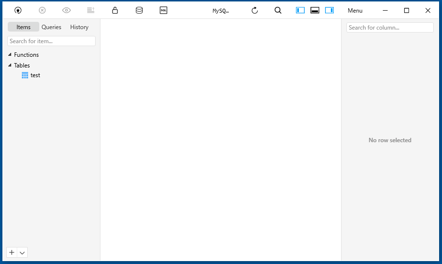 Opened DB