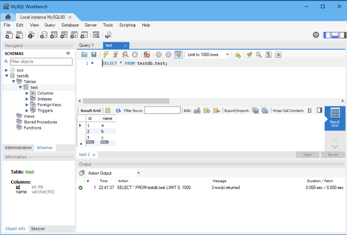 MySQL Workbench